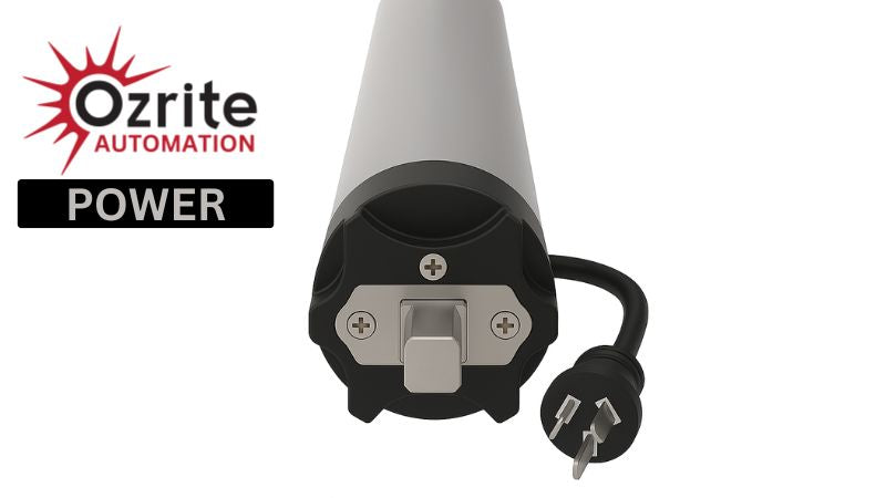 240v Plug-In Motor for Motorised Outdoor Blinds – Continuous Power Option for High-Use Areas