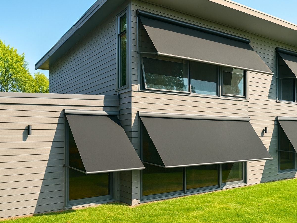 Pivot Arm Awning - Ozrite – DIY Outdoor Blinds Online