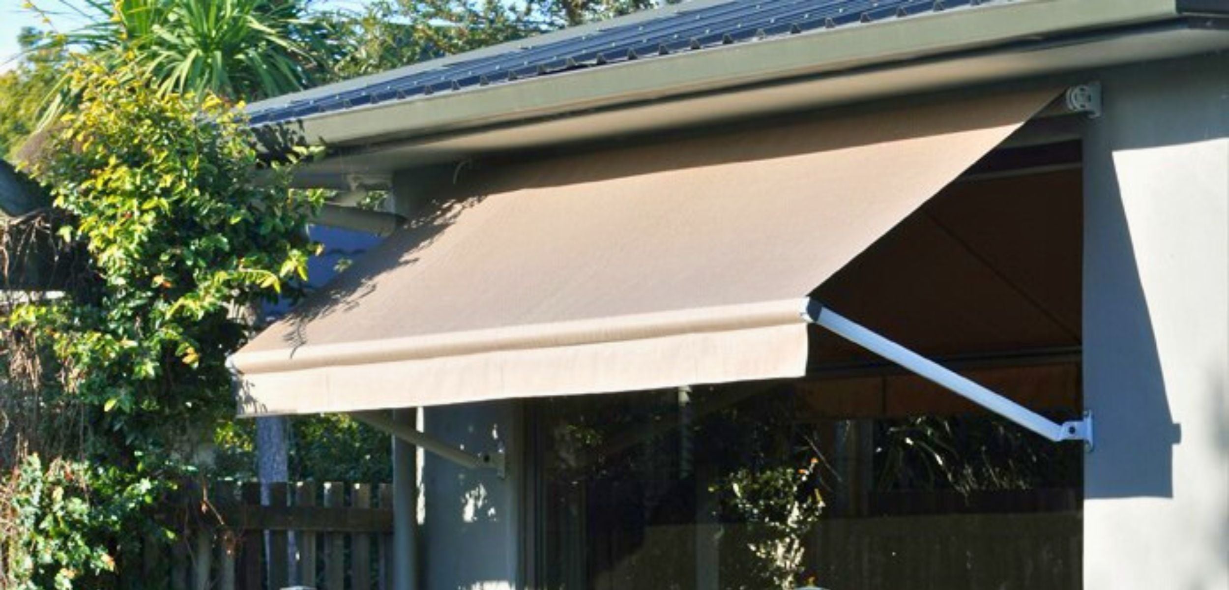 Experience convenience with Motorised Outdoor Blinds.