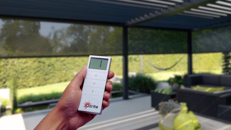 Smart Motors for Outdoor Blinds – Whisper-Quiet Automation with Remote Control
