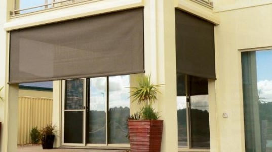 Ziptrak Outdoor Blinds with durable fabric offering sun protection for alfresco dining and entertaining areas – Ozrite